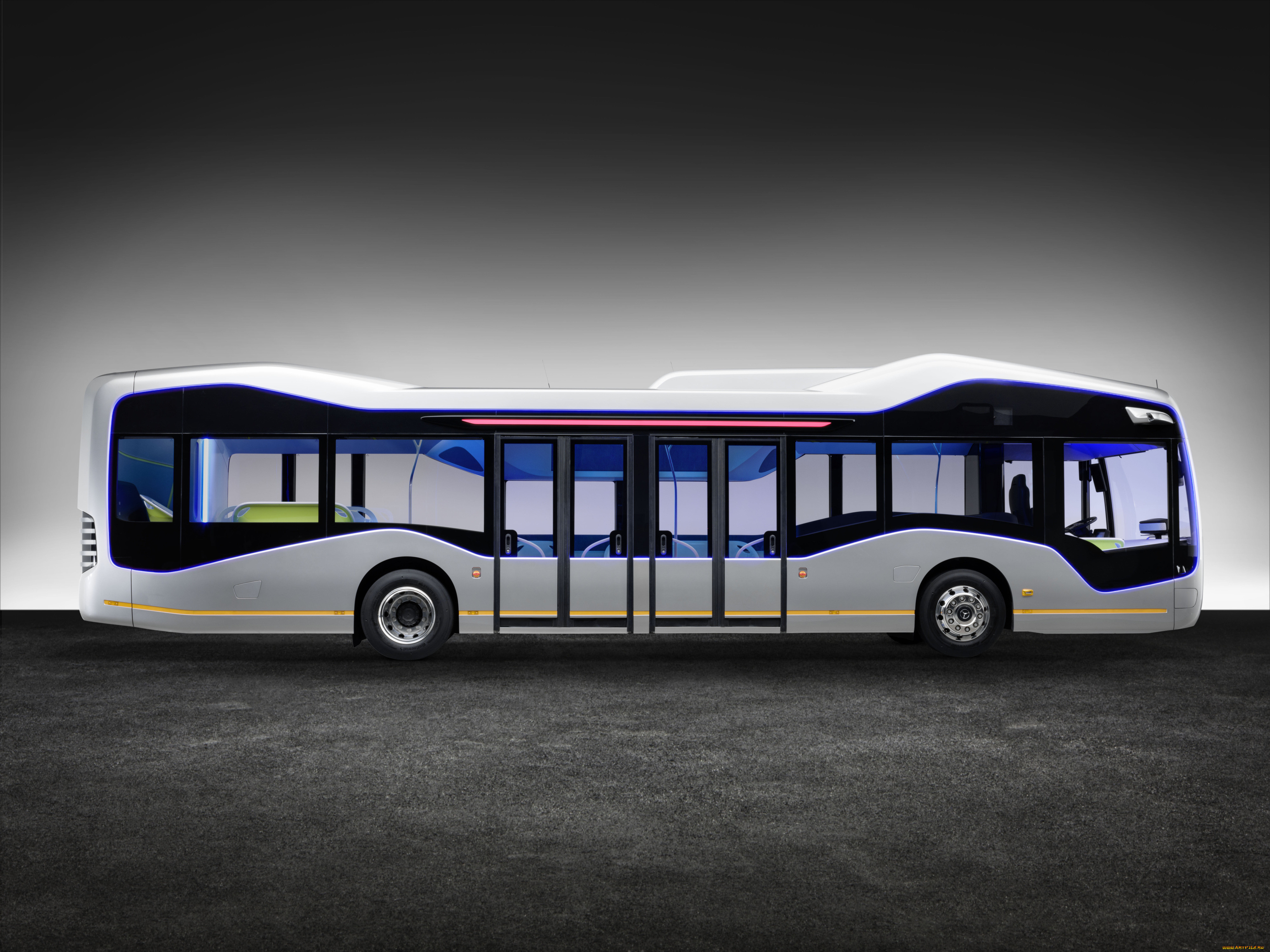 , 3, future, mercedes-benz, bus, 2016